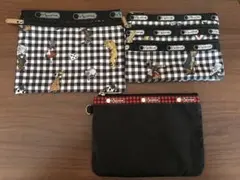 ★レスボートサック　3点セット（不思議な国のアリス等）★中古品★