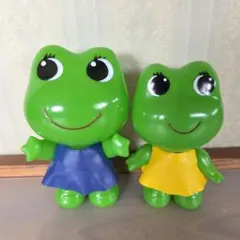 昭和レトロ・非売品】初代ケロちゃん コルゲンコーワ 当時物 ソフビ