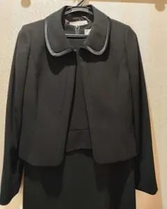 【即日発送】喪服　9号　ワンピース・ジャケット　ブラック スーツ　フォーマル