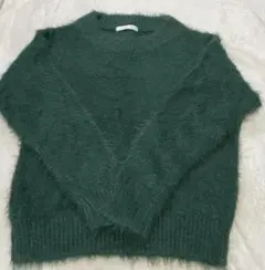 【LOWRYS FARM】レディース/長袖ニット/緑/L