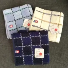タグ付き新品☆今治タオルハンカチ3枚セット