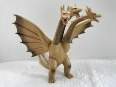 キングギドラ ソフビ フィギュア ゴジラ レトロ レア 昔 BANDAI 98年