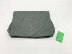 BOTTEGAVENETA イントレチャートクラッチバッグ ポーチ グリーン