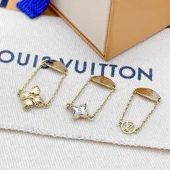 LOUIS VUITTON リング　ブルーミング　ストラス　チェーン　モノグラム 2026年最新】LOUIS VUITTON セット 3 リング・ブルーミング ストラスの