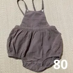 tete a tete 茶色　サロペット　ロンパース