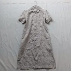 《美品★》マーガレットハウエル　シャツワンピース　リネン　羽織り