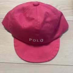 POLO Baby キャップ ピンク 48-50cm