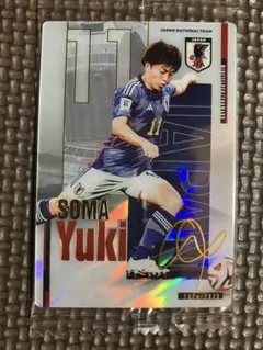 6枚セット　新品未開封　サッカー日本代表 ツインウエハースカード　金箔サイン