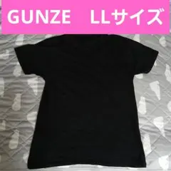 ★最終値下げ★GUNZE ブラック Tシャツ LLサイズ　肌着メンズトップス