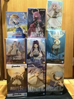 【葬送のフリーレン】プライズフィギュア9体セット 新品未開封品