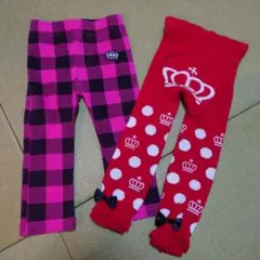 BABYDOLL スパッツタイプパンツ　タイツ 80