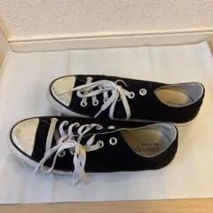 こ*す様 CONVERSE ブラック ローカット スニーカー