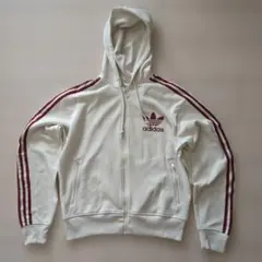 mn様専用　adidas フルジップフードジャケット オフホワイト