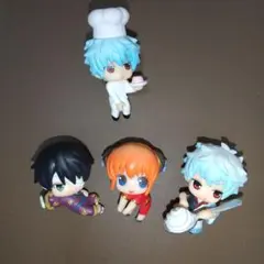 銀魂 お茶友シリーズ 銀時、神楽、高杉 ４個