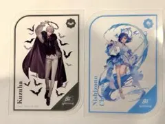 にじさんじ　8th Anniversary 特典クリアカード　葛葉　西園チグサ