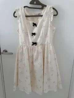 A.B.R.A.N.C.E くま柄キャミワンピース　アンクルージュ