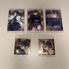 鬼滅の刃 ウエハース 胡蝶しのぶ 栗花落カナヲ5点セット