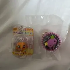 たまごっち ガチャガチャ 平成女児チョコ めめっち ふらわっち パッケージ