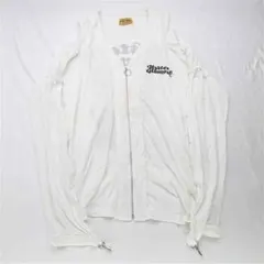 &ヒステリックグラマー ジップアップカーディガン ホワイト系 レディース