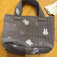 R*!様 ミッフィ刺繍キルティングトートバッグ