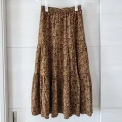 B:MING by BEAMS プリントティアードスカート