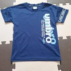 最終値下げ！umbro ネイビー Tシャツ 130サイズのサムネイル