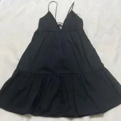 ZARA キャミワンピース 黒