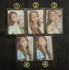 IZ*ONE Oneiric Diary （幻想日記） トレカ 本田 仁美 5枚