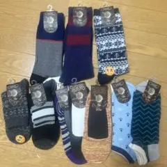 メンズ靴下いろいろ　25〜27 10足セット
