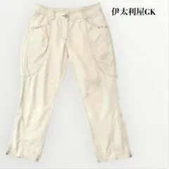 伊太利屋GK カジュアルパンツ ベージュのサムネイル