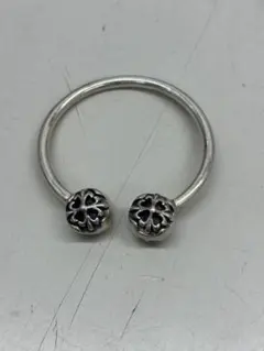 B5644【ヴィンテージ】シルバー　バングル