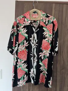 新品 サンサーフ アロハ 黒 SS28422サイズL - メルカリ