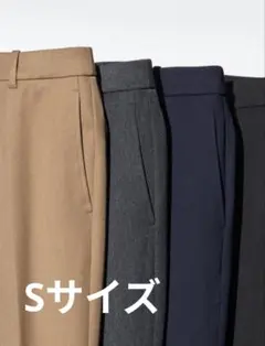 【新品】ユニクロ ウォーム スマート パンツ ブラック S