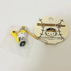 【レア】ハローキティ プリティーリーグ 阪神タイガース ストラップ サンリオ