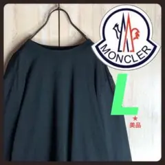 MONCLER モンクレール ロングtシャツ サイド刺繍ロゴ付き