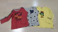 ダブルビー　ミキハウス　長袖　カットソー　ロンT　100サイズ　まとめ売り