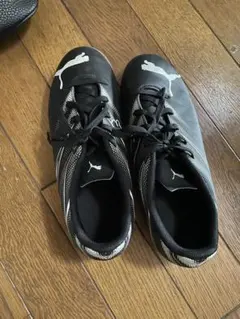 新品　PUMA サッカー　トレーニングシューズ　室内　ブラック