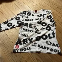 BABY DOLL ロゴプリント Tシャツ Sサイズ