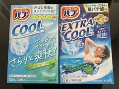 【花王バブ】COOL & EXTRA COOL 薬用入浴剤 各12錠入　24錠のサムネイル