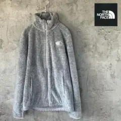 ザノースフェイス　フリースジャケット　ボア　アウター　灰色　レディースM