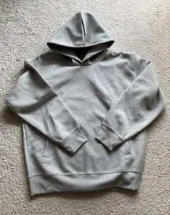 【未使用】UNIQLO Cスウェットオーバーサイズプルパーカ グレー S