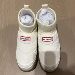 【美品】HUNTER ハンター OUT PUFFER KNIT BOOTブーツのサムネイル