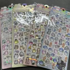 オバケーヌ ボンボンドロップシール 4点セット