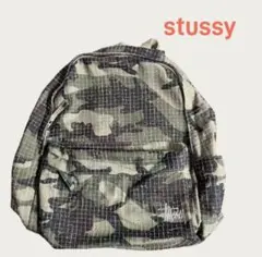 stussy NEEDLE PUNCH 迷彩チェックリュックのサムネイル