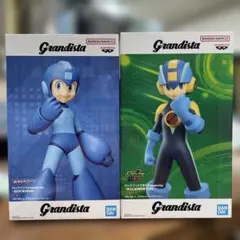 【未開封】Grandista-ROCKMAN ロックマン・ロックマンエグゼ　2体