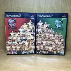 ps2 キングオブコロシアム 2本セット　赤 緑
