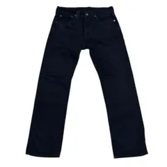 Levi's 501 先染め ブラック デニム W32 L32 リーバイス