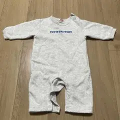 PETIT FACTORY グレー ロンパース
