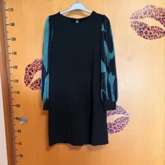 EMERY ROSE✩ドレスワンピース 緑袖