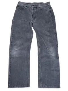 501 USA製 W32 90s 先染めブラック フェード◎